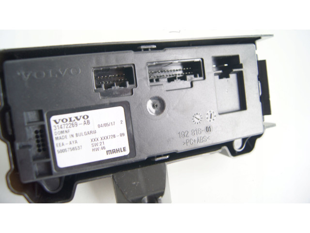 Блок управления климат-контролем 31472269 Volvo XC90