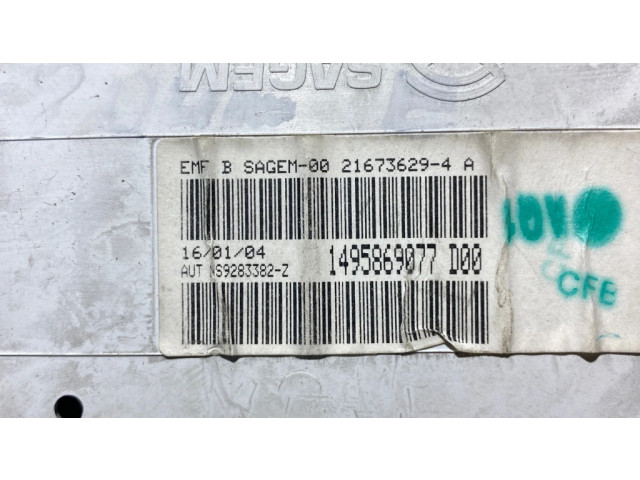 Дисплей 1495869077, 216736294A Citroen C8