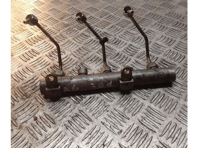 Топливная рампа 059130089AB   Audi A6 S6 C6 4F   для двигателя ASB