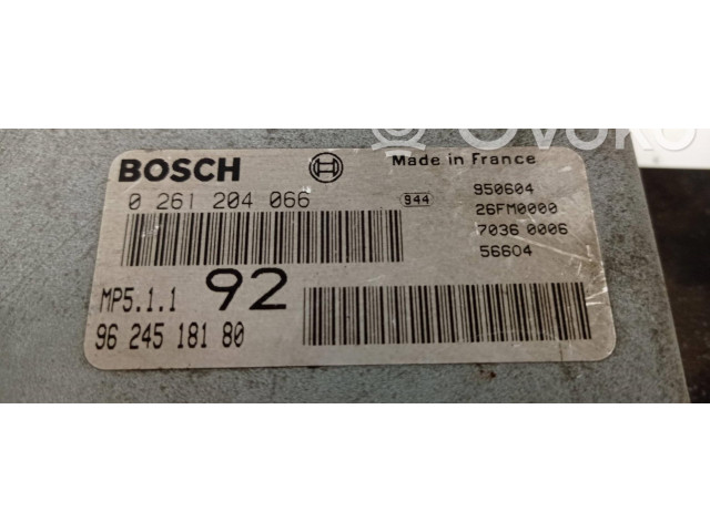 Řídící jednotka 9624518180   Citroen Berlingo 