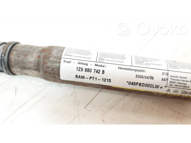 Боковая подушка безопасности 1Z9880742B Skoda Octavia Mk2 (1Z)