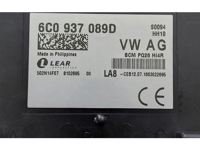 Блок предохранителей 6C0937089D Skoda Rapid (NH)