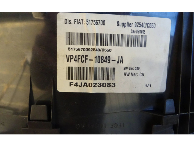 Панель приборов 51756700, 92540C550   Fiat Stilo       