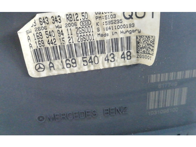 Панель приборов A1695404348, 640940   Mercedes-Benz A W169       