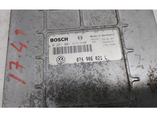 Блок управления двигателя 074906021L   Volkswagen Transporter - Caravelle T4