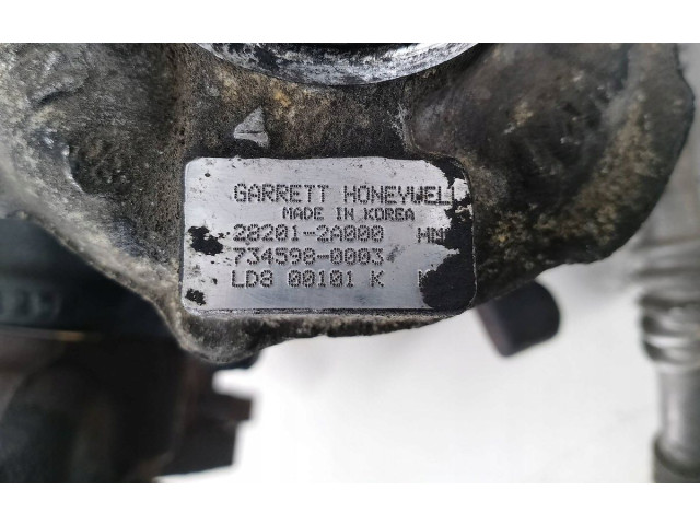 Турбина Hyundai i10 28201-2A000 для двигателя D3FA