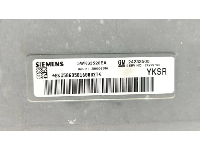 Řídící jednotka 24233506 Cadillac SRX 2010