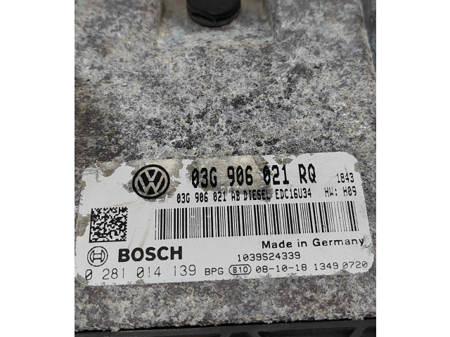 Блок управления двигателя 03G906021RQ, 03G906021AB   Volkswagen PASSAT B6