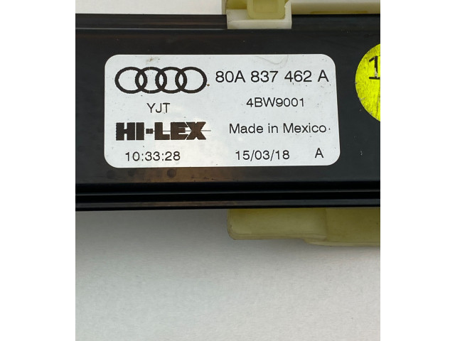 Передний електрический механизм для подъема окна без двигателя 80A837462A, 4BW9001 Audi Q5 SQ5