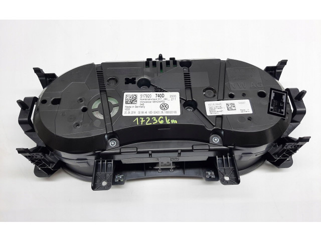 Панель приборов 517920740D, 17236KM Volkswagen Golf Sportsvan