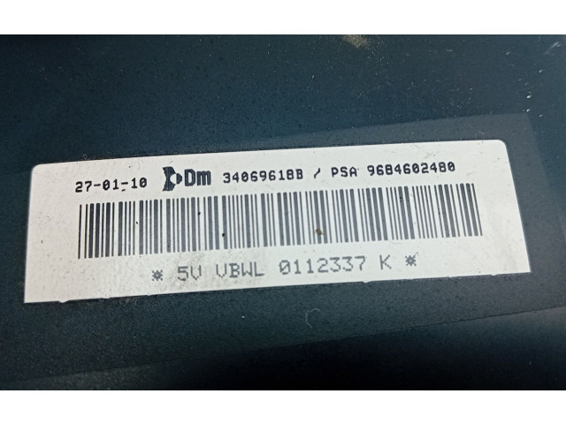 Подушка безопасности в сиденье 9684602480   Peugeot 5008