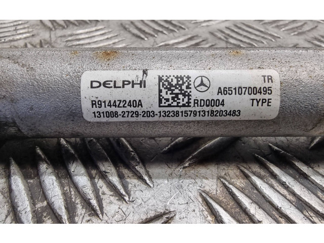 Топливная рампа A6510700495, R9144Z240A   Mercedes-Benz E W212   для двигателя 651.925