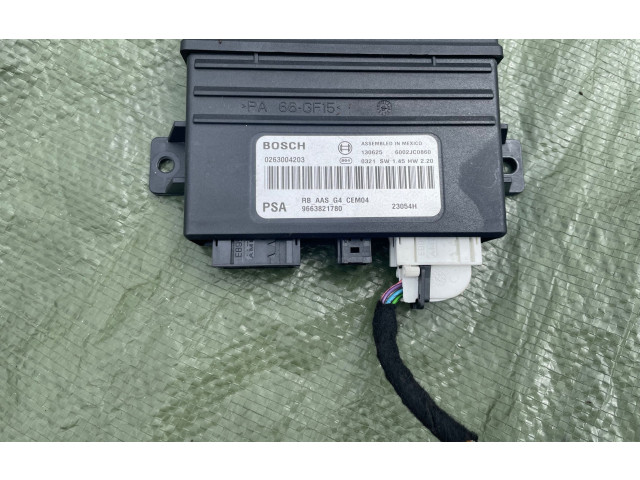 Блок подушек безопасности 0263004203, 9663821780   Citroen C5