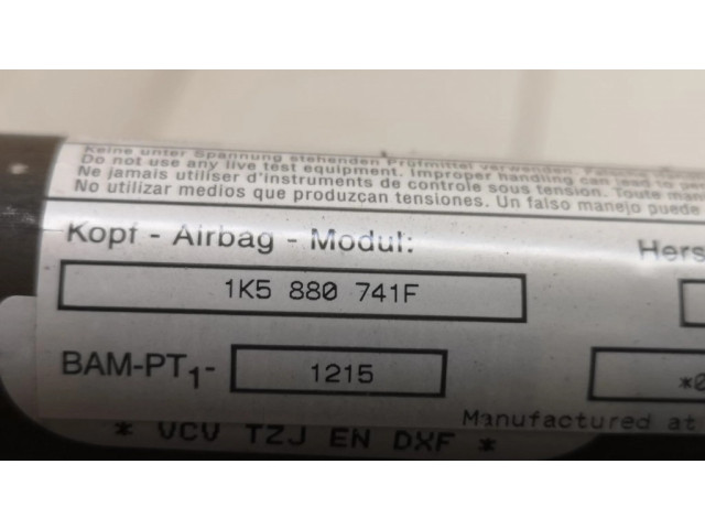 Боковая подушка безопасности 1K5880741F Volkswagen Jetta V