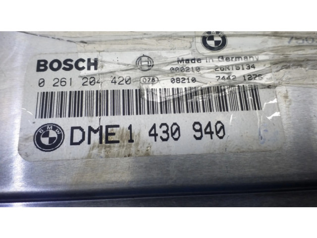 Řídící jednotka 1430940, 0261204420 BMW 3 E36 1999