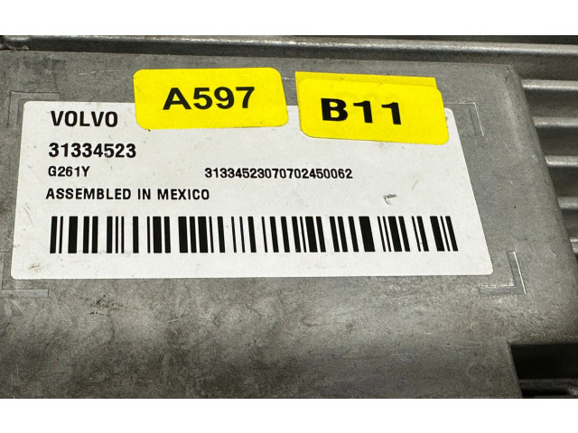 Блок управления 31334523, A597   Volvo S60