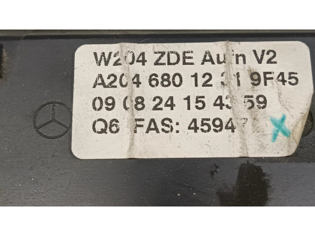 Дисплей    A2048205497   Mercedes-Benz C W204