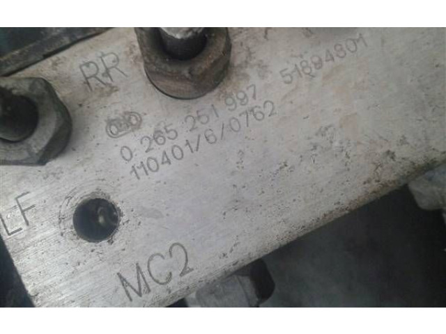 Jednotka ABS 51894801, 0265251997 Fiat Punto Evo 2009