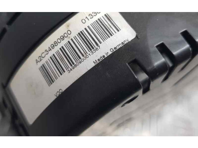 Přístrojová deska Seat Alhambra (Mk2) 2010 7N5920870G, A2C34980900