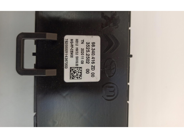 Блок управления климат-контролем 98340416ZD Citroen Berlingo