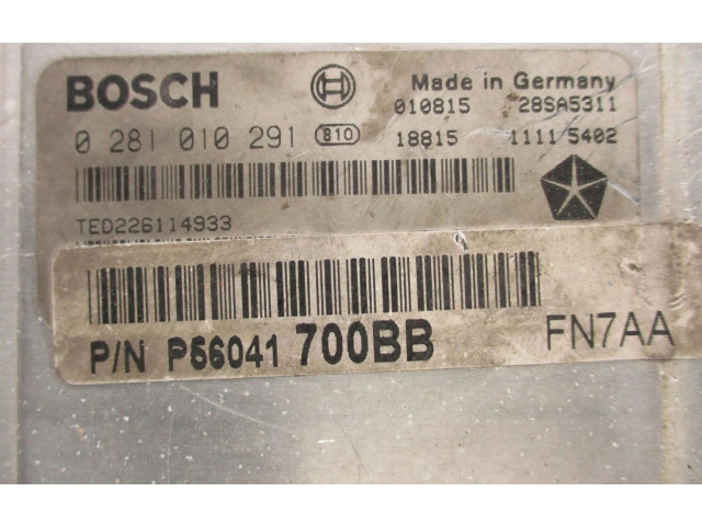 Řídící jednotka P56041700BB Jeep Cherokee III KJ