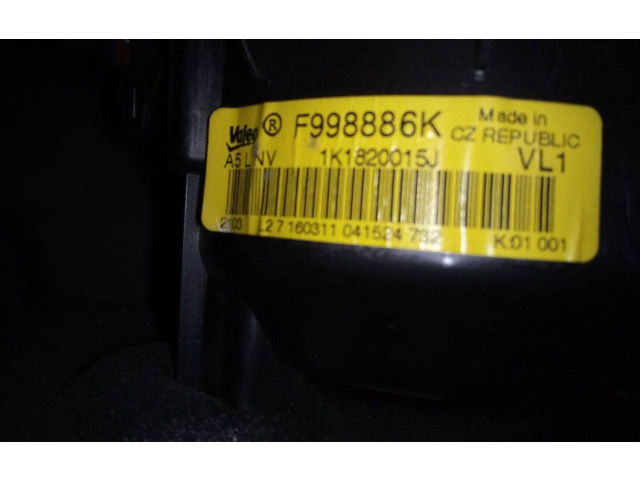 Вентилятор печки    1K1820015J   Audi TT TTS Mk2