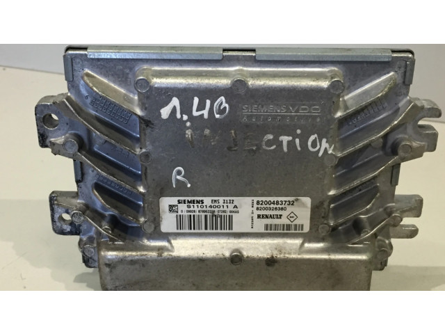 Блок управления двигателя 8200483732, 8200326380   Dacia Logan I