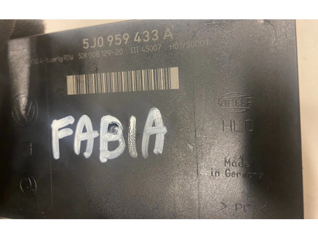 Блок комфорта 5J0959433A, 5DK00812920 Skoda Fabia Mk2 (5J)