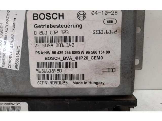 Блок управления коробкой передач 9656615480   Citroen Berlingo