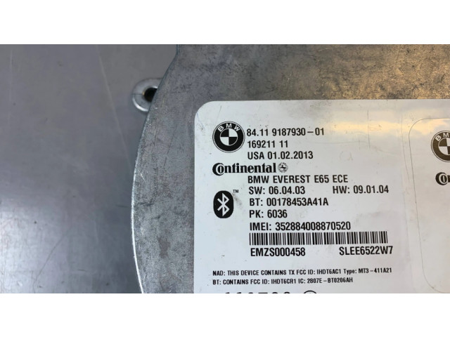 Přístrojová deska BMW 7 E65 E66 2006 9187930, 00178453