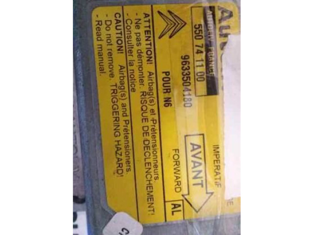 Блок подушек безопасности 550741100 Citroen Xsara