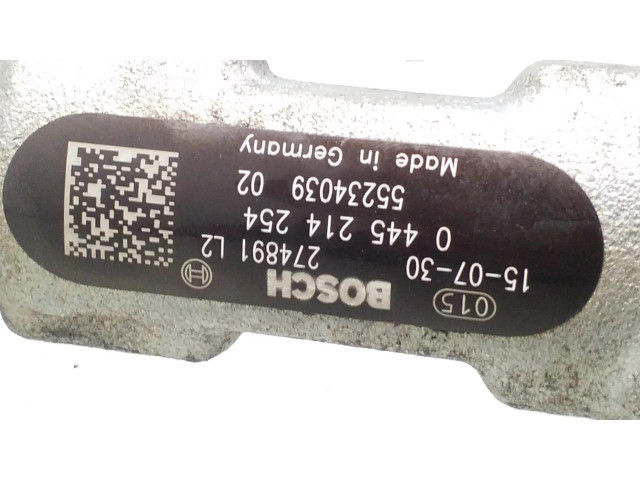 Топливная рампа 0445214254, 55234039 Alfa Romeo Giulietta 2.0