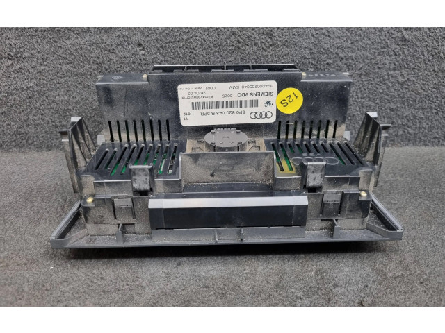 Блок управления климат-контролем 8P0820043B, 8P0820043B5PR Audi A3 S3 A3 Sportback 8P