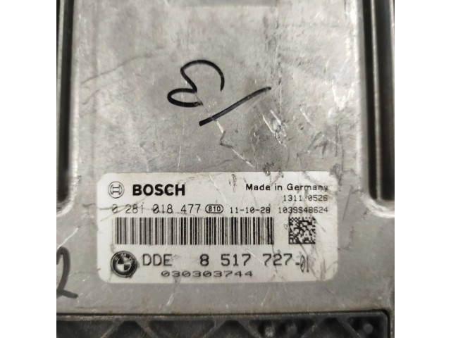Блок управления двигателя 8517727, 0281018477 Mini Cooper Countryman R60