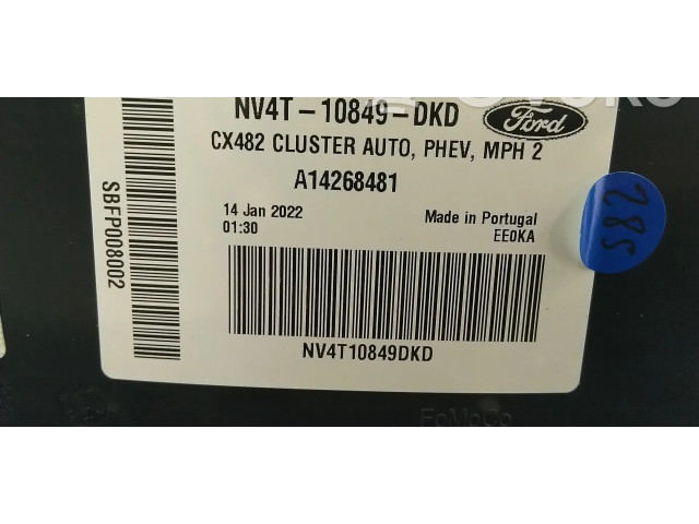 Přístrojová deska Ford Kuga III 2022 NV4T10849DKD, 2579421