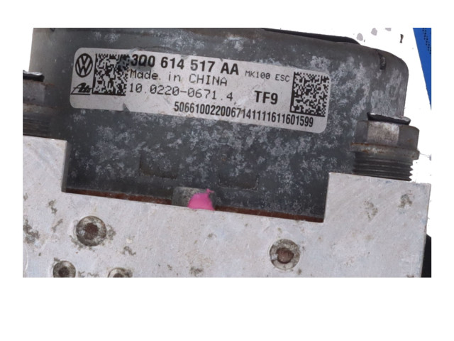 Блок АБС 3Q0614517AA Volkswagen Golf Plus 2005 - 2013 года