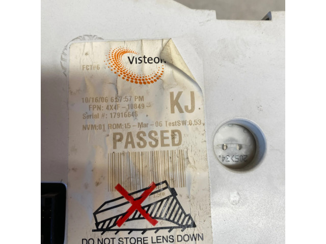 Přístrojová deska  Jaguar X-Type 2007 4X4F10849, 16615757  