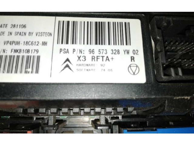 Блок управления климат-контролем 96573328YW02   Citroen C5