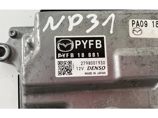 Блок управления двигателем Блок управления PYFB18881 Mazda CX-5 II