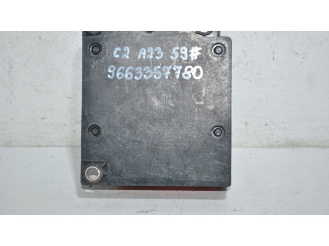 Блок подушек безопасности 9663357780 Citroen C2