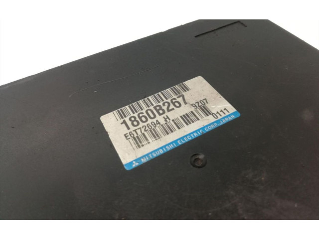 Блок управления двигателя 1860B267, E6T72694H Mitsubishi Lancer Evolution