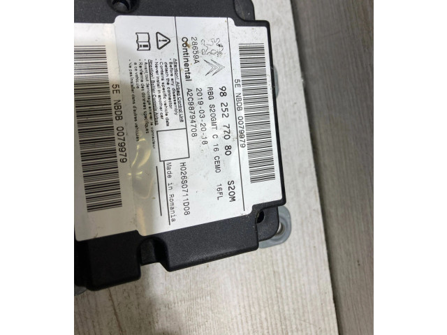 Блок подушек безопасности 9825277080   Citroen C3 Aircross