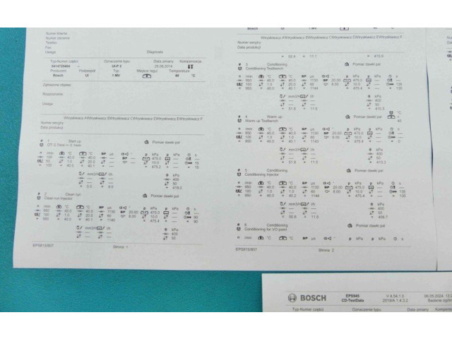 Vstřikovač 0414720404, IMPRK1313610   Dodge Caliber     