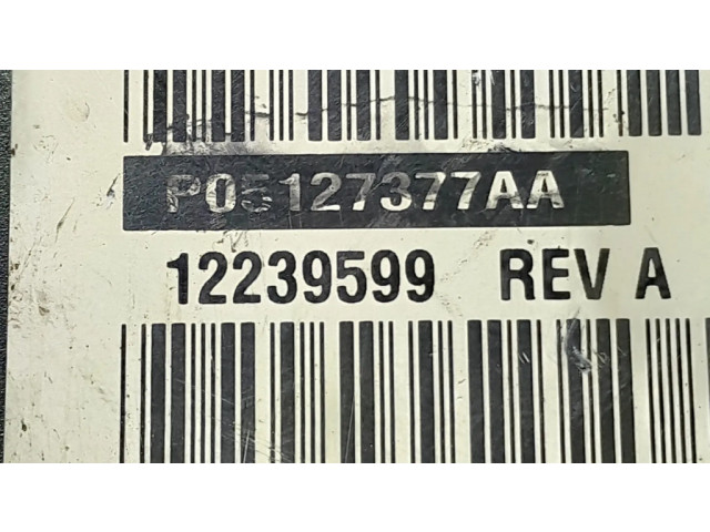 Блок управления климат-контролем 12239599   Chrysler Voyager