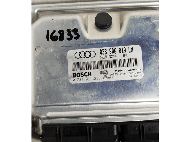 Řídící jednotka 038906019LM Audi A6 S6 C6 4F 2010