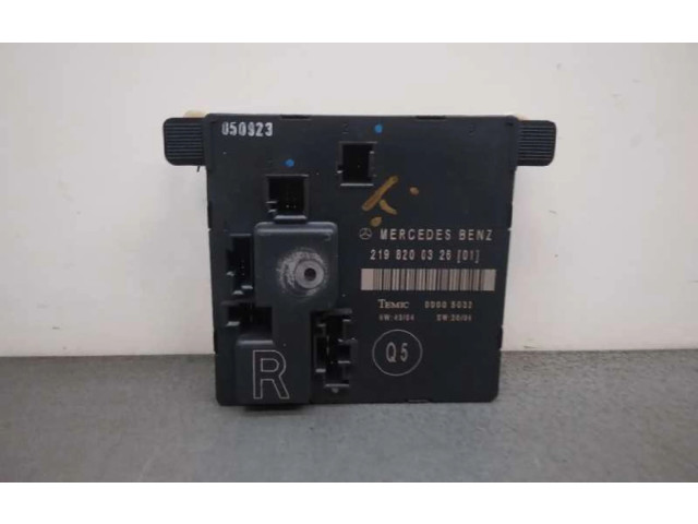 Řídící jednotka 2198200326 Mercedes-Benz CLS AMG C219 2006
