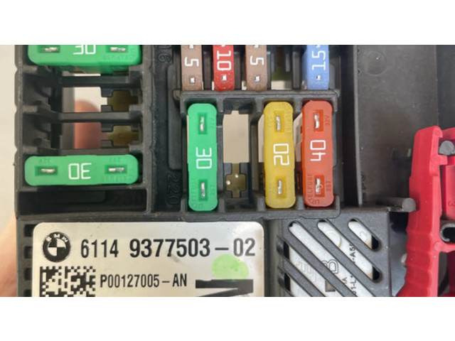 Pojistková skříňka 9377503, 6802460 BMW 7 G11 G12 2016