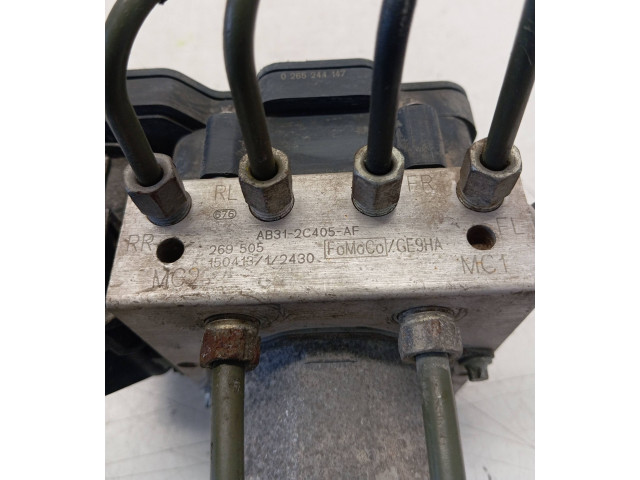 Блок АБС AB312C405AF, 0265244147 Ford Ranger 2012 - 2018 года