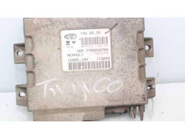 Блок управления двигателем Блок управления 7700871780   Renault Twingo I