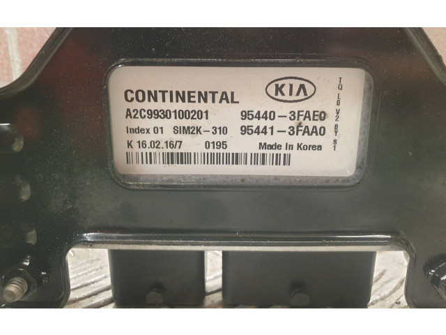 Блок управления коробкой передач 954403FAE0   KIA Sportage